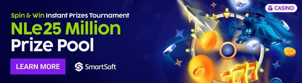 SL Smartsoft Spin & Win Tournament April 26 